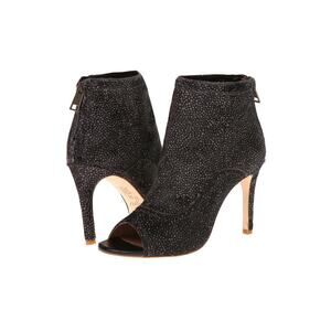 JOIE Edison Calf-Hair Spot Stiletto Booties NWB